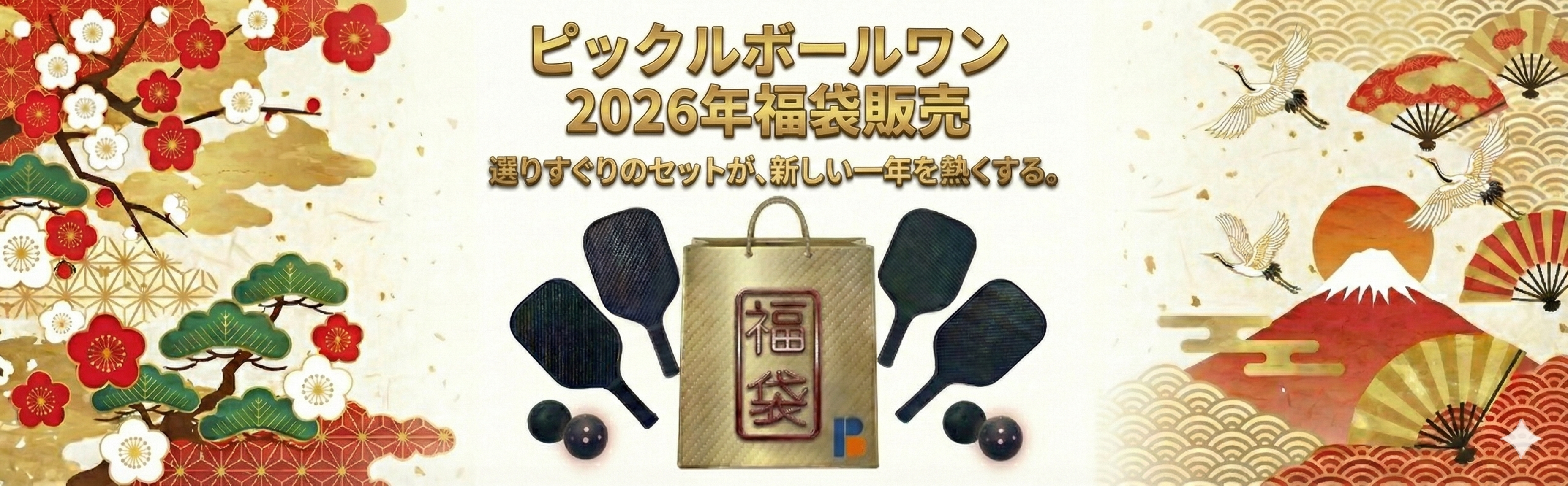 ピックルボールワン公式ショップ 2026年！新年初売り福袋 – PICKLEBALL