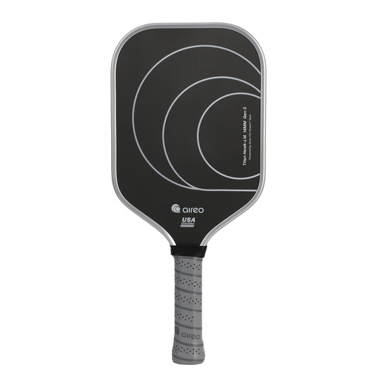 aireo - Titan Hawk-L14 Gen 3 Titanium Pickleball Paddle for Pros / エアリオ - タイタン ホークL14 Gen3 チタニウム ピックルボールパドル フォープロズ