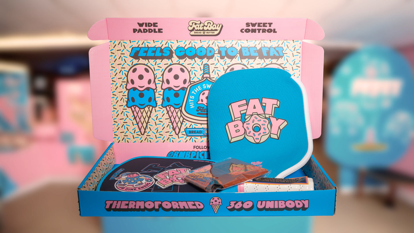 Bread&Butter The Fat Boy 16mm Pickleball Paddle/ブレッド&バター ファットボーイ