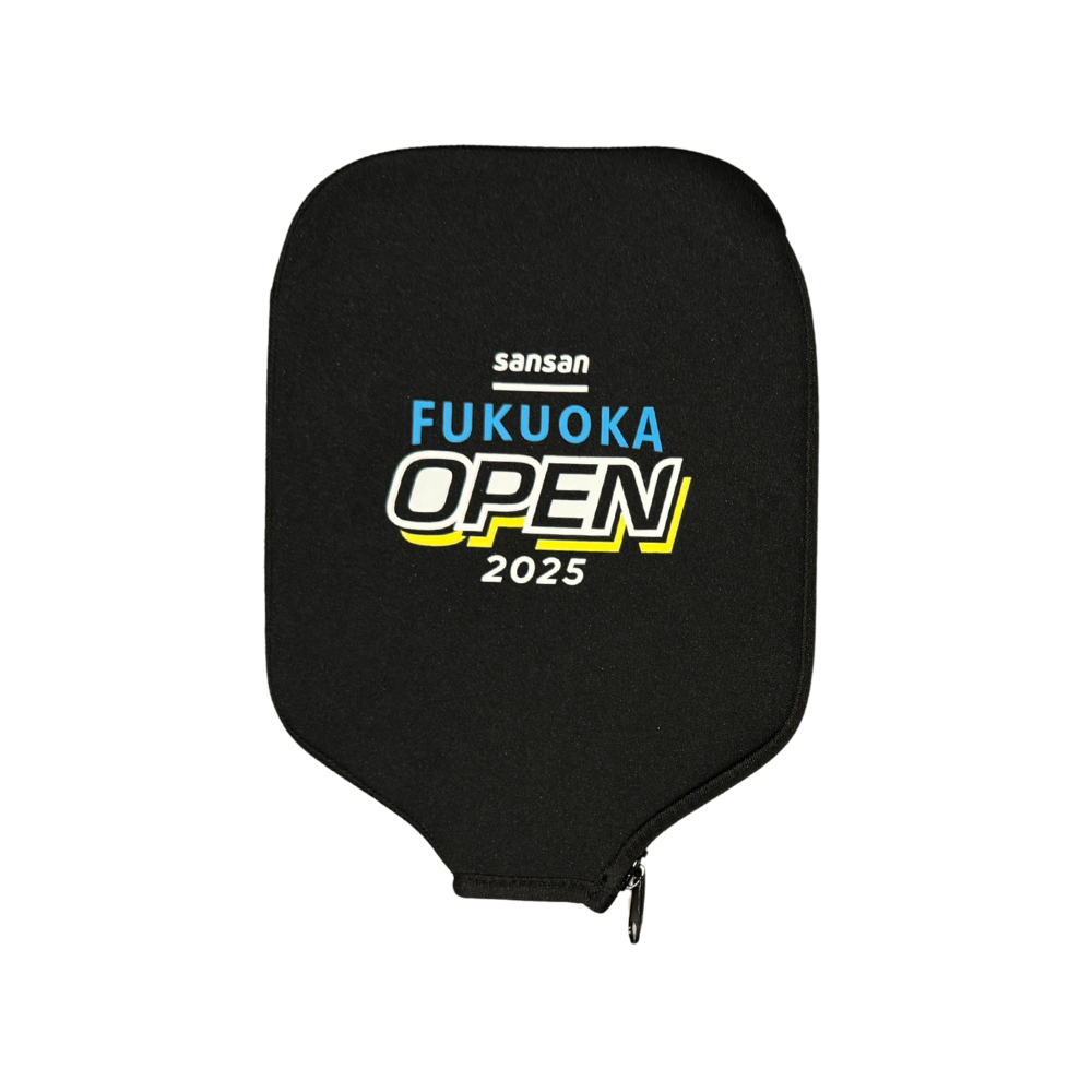 Pickleball one - PPA TOUR ASIA Sansan FUKUOKA OPEN 2025 Official Paddle Cover / ピックルボールワン - ピーピーエーツアーアジア サンサン福岡オープン 2025 オフィシャル パドルカバー