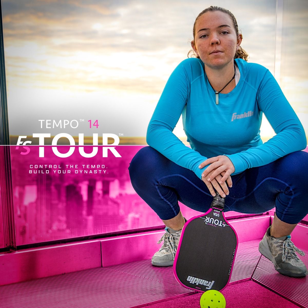 Franklin FS TOUR TEMPO 14/ フランクリン FSツアーシリーズ -テンポ ピックルボールパドル