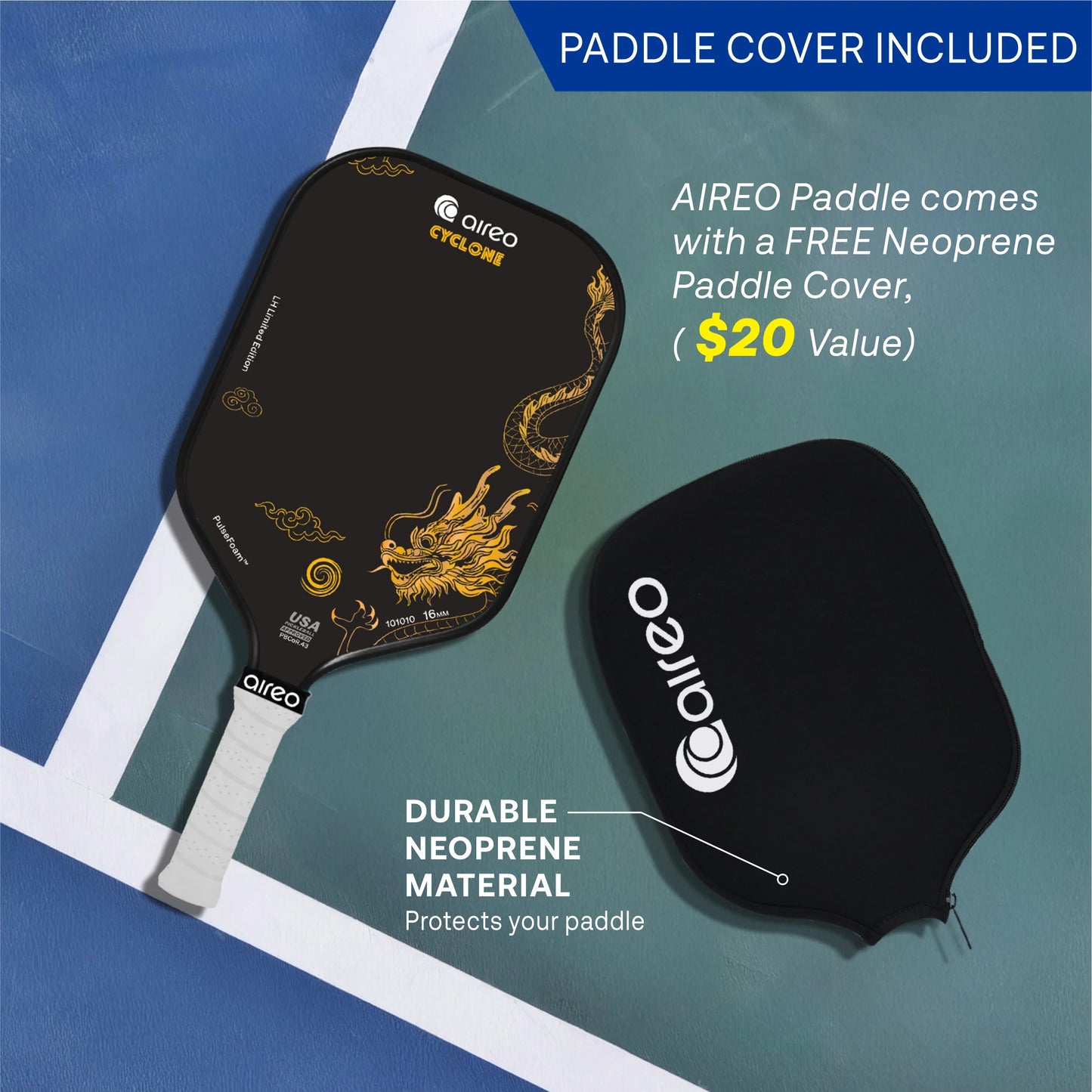 Dragon Cyclone 16mm - aireo / ドラゴンサイクロン 16ミリ - エアリオ