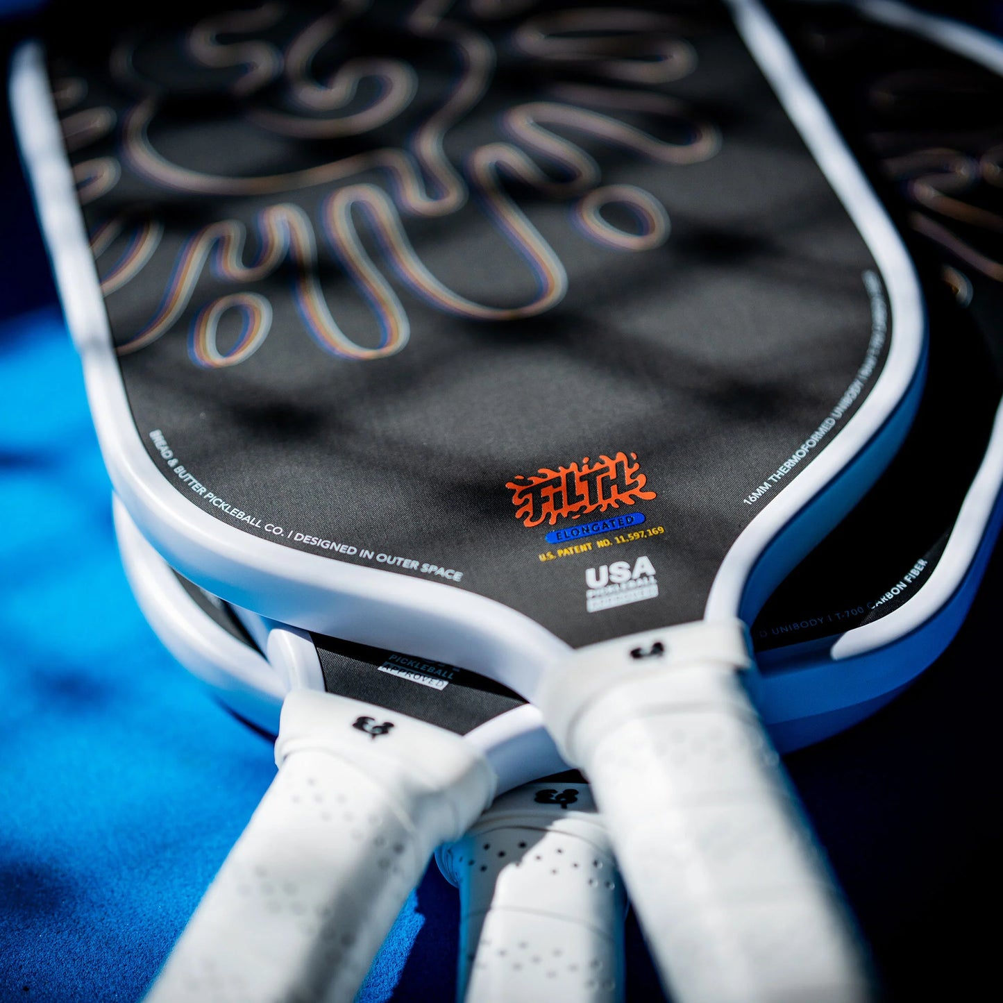 Bread&Butter - The Filth 16mm Pickleball Paddle- Elongated / ブレッド&バター - ザ・フィルス 16ミリ ピックルボールパドル - エロンゲイティッド