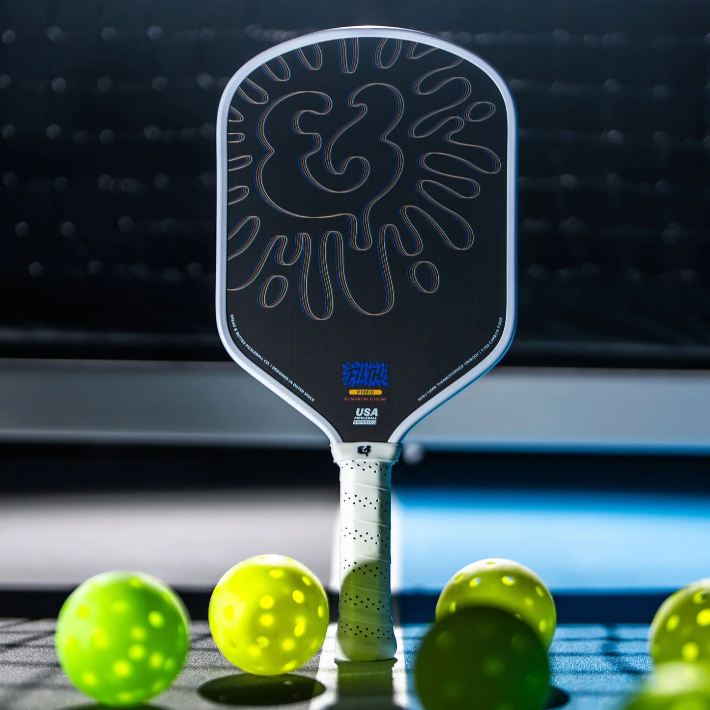 Bread&Butter - The Filth 16mm Pickleball Paddle- Hybrid / ブレッド&バター - ザ・フィルス 16ミリ ピックルボールパドル - ハイブリッド