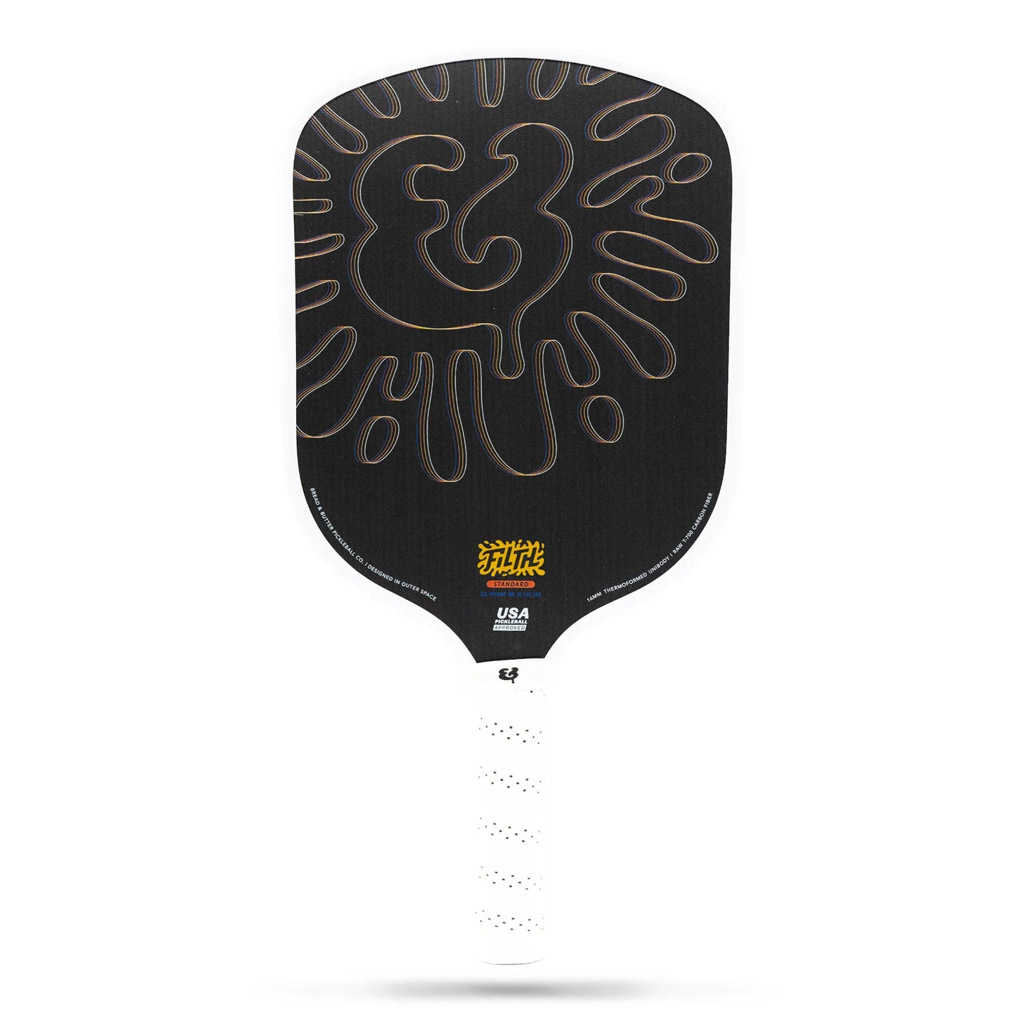 Bread&Butter - The Filth 16mm Pickleball Paddle- Standard / ブレッド&バター - ザ・フィルス 16ミリ ピックルボールパドル - スタンダード