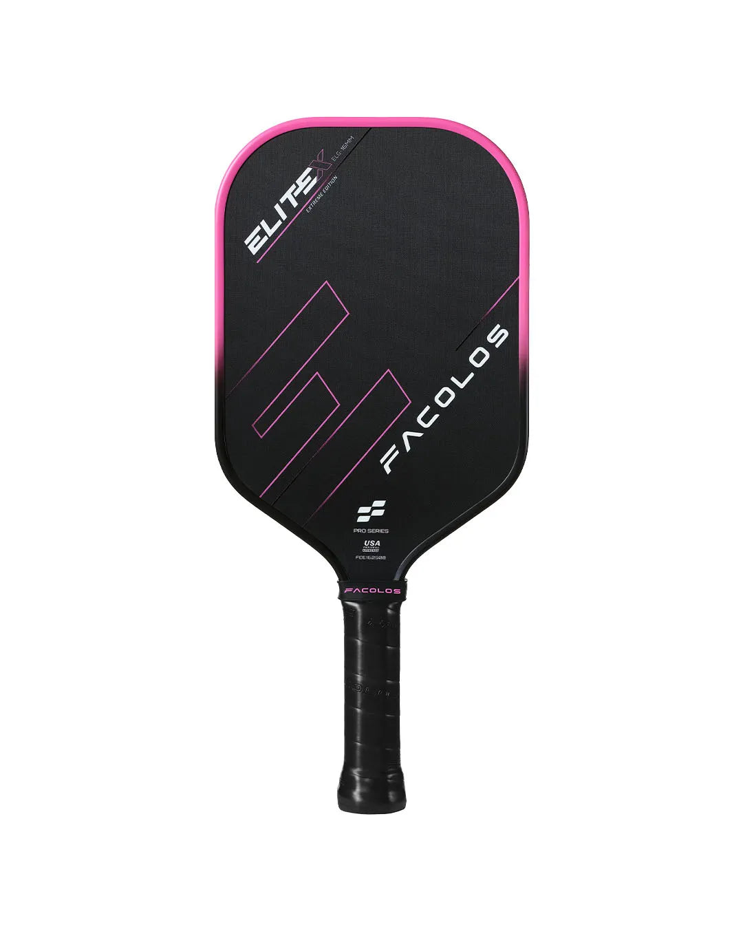 FACOLOS - Pickleball Pro Series racket - Elite X Elongated (16mm) / ファコロス - ピックルボールプロシリーズラケット エリートエックス エロンゲイティッド（16ミリ）
