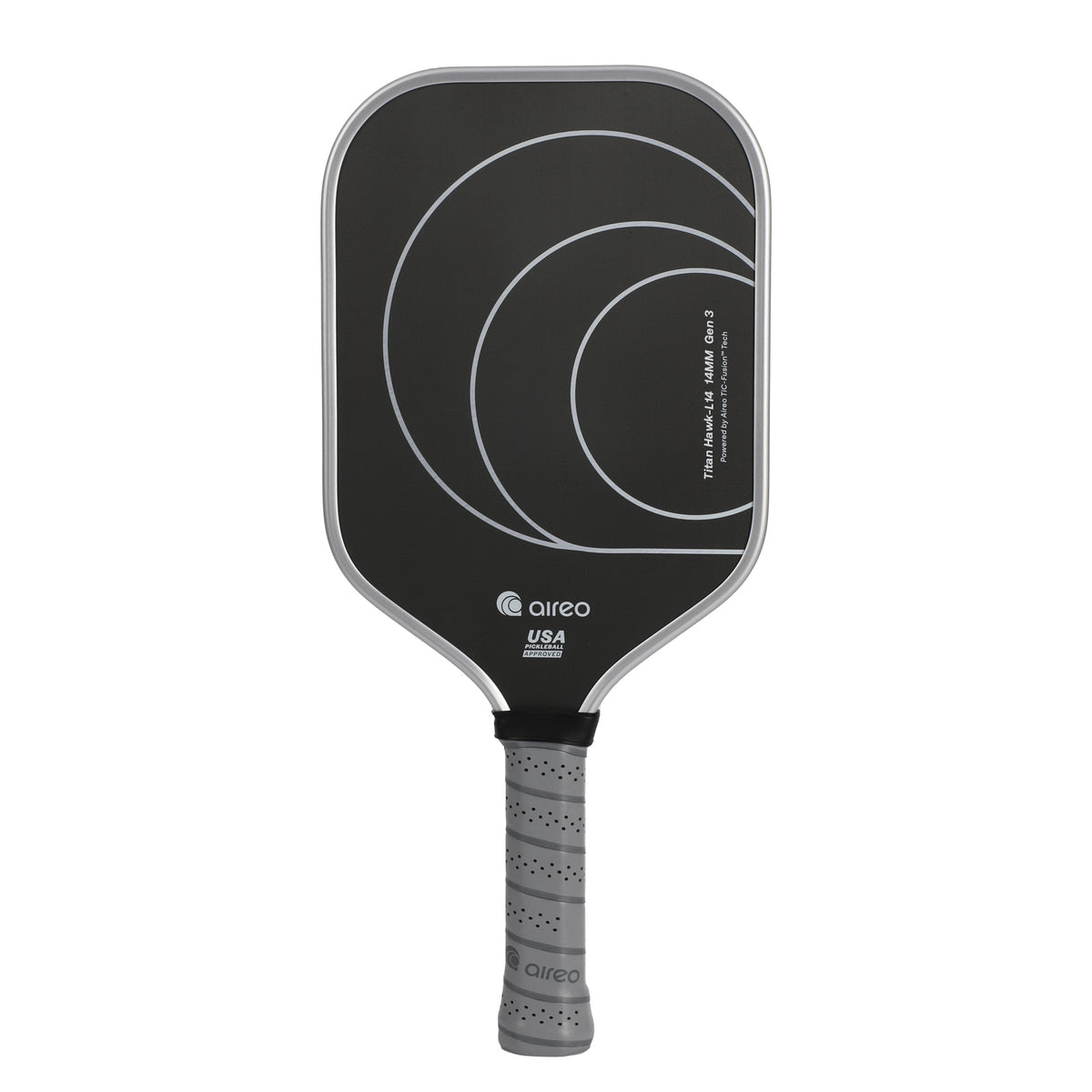 aireo - Titan Hawk-L14 Gen 3 Titanium Pickleball Paddle for Pros / エアリオ - チタン ホークL14 Gen3 チタニウム ピックルボールパドル フォープロズ