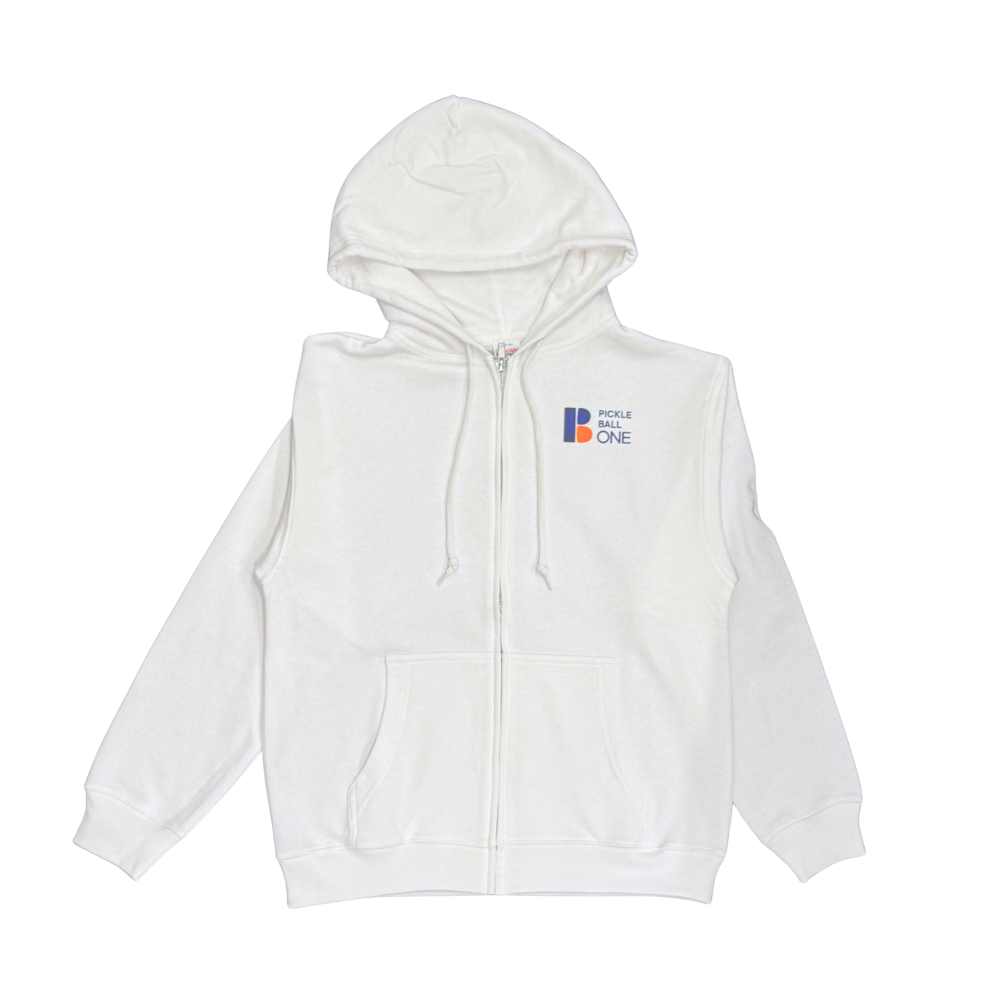 Official Full Zip Hoodie - PICKLEBALL ONE / オフィシャルフルジップフーディー - ピックルボールワン