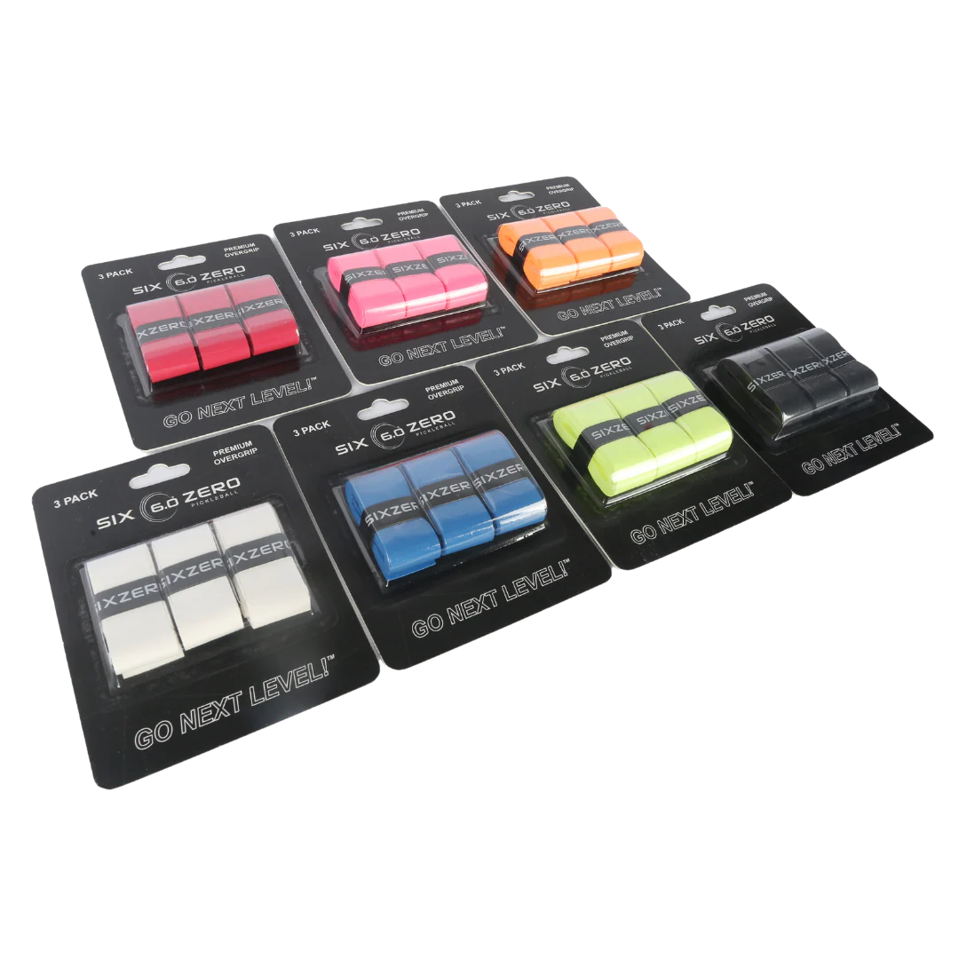 Premium Over Grips 3 pack / Six Zero ピックルボール グリップテープ