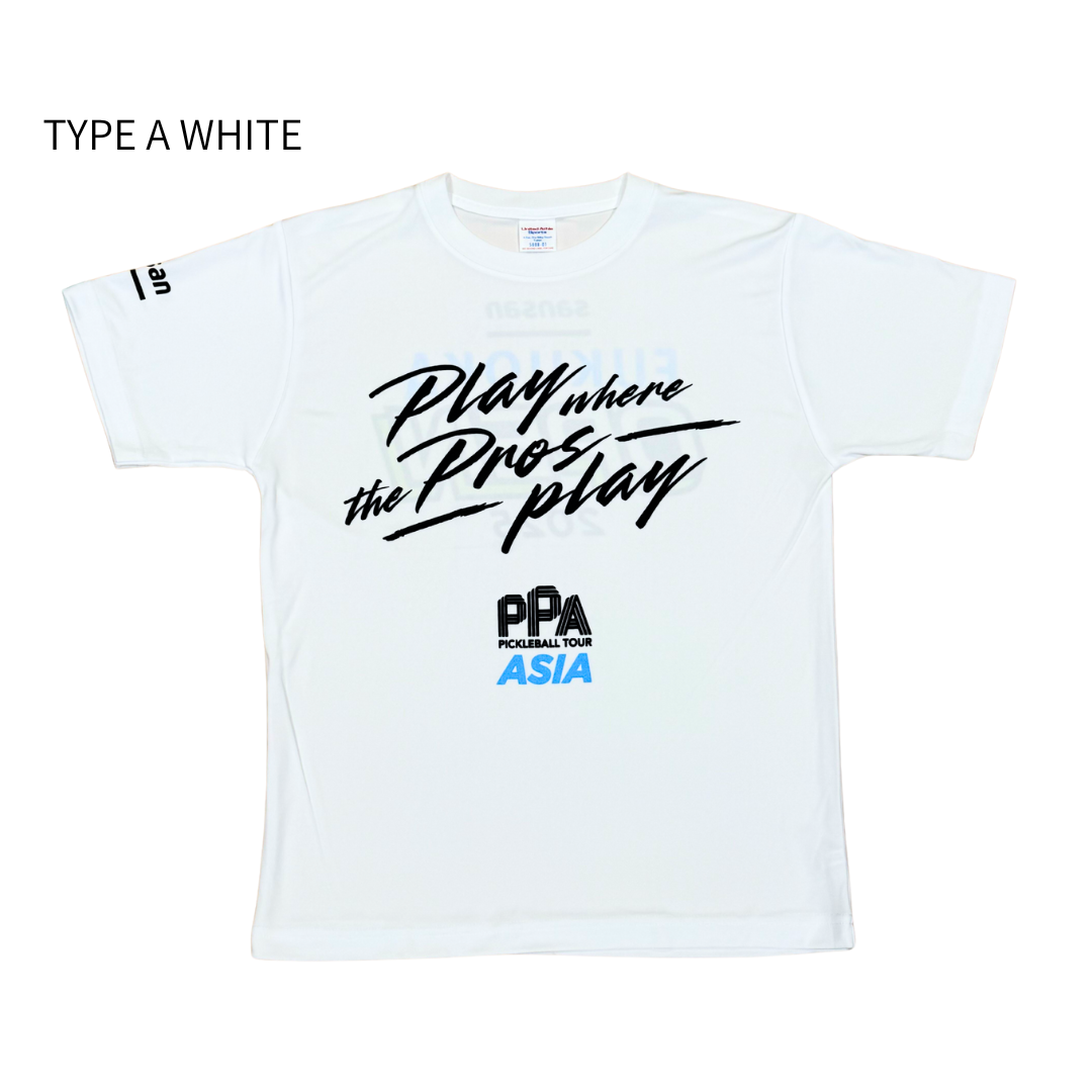 オフィシャルTシャツ（PPA TOUR ASIA Sansan FUKUOKA OPEN 2025）
