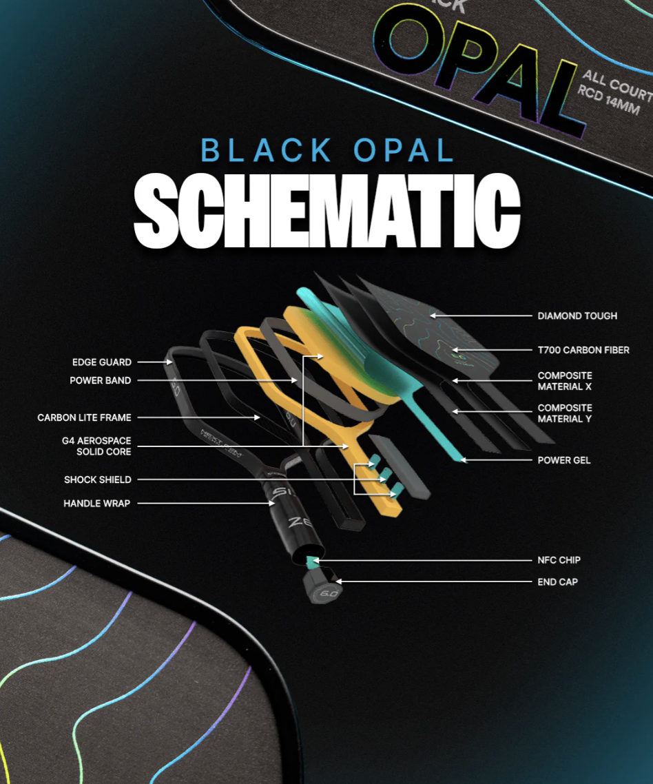 Six Zero - Black Opal 14mm / シックスゼロ - ブラックオパール 14