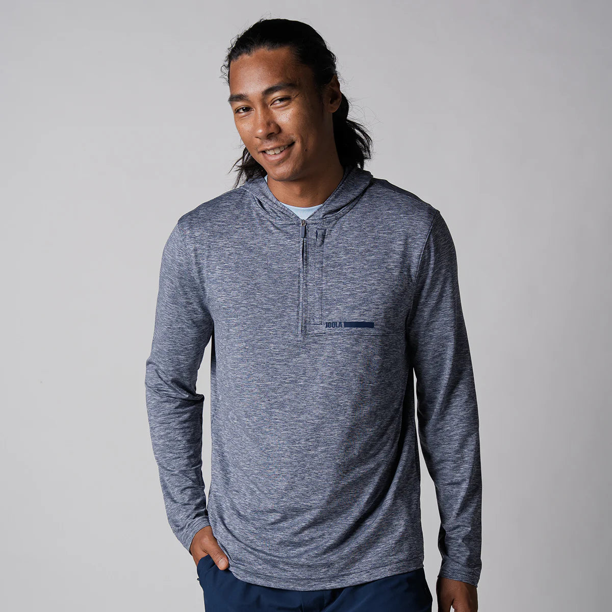Men’s Quarter-Zip Hoodie - JOOLA / メンズ クォーター ジップ フーディー - ヨーラ