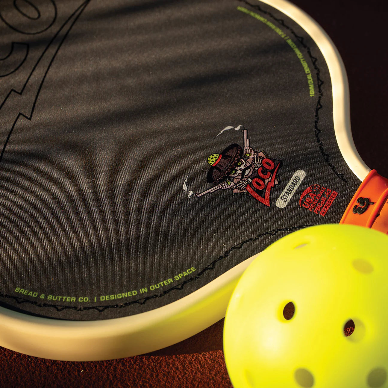 Bread&Butter - Loco 16mm Pickleball Paddle- Standard / ブレッド＆バター - ロコ 16ミリ ピックルボールパドル スタンダード