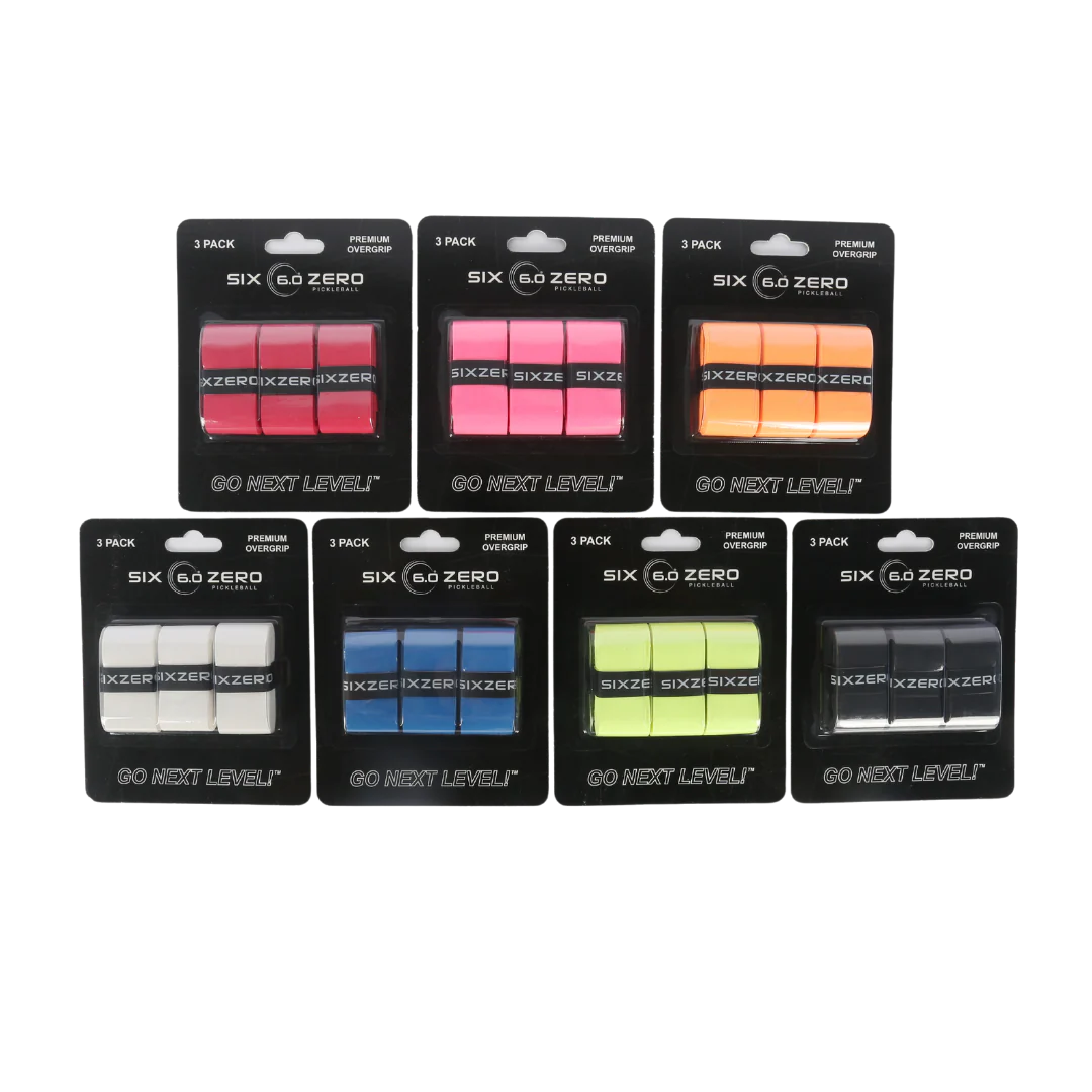 Premium Over Grips 3 pack / Six Zero ピックルボール グリップテープ