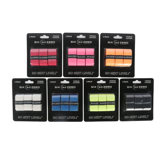 Premium Over Grips 3 pack / Six Zero ピックルボール グリップテープ