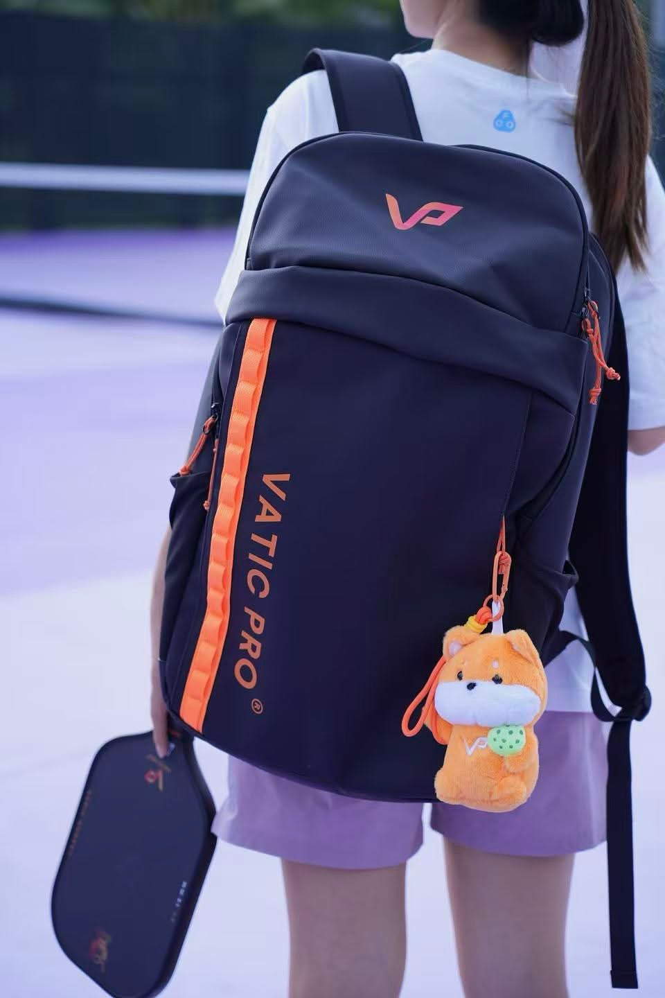 Tour Backpack 背負ったときの使用イメージ
