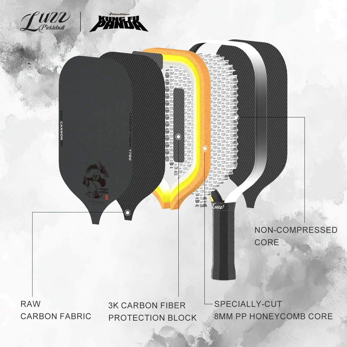 Kung Fu Panda Cannon - Luzz Pickleball / カンフーパンダ キャノン - ラズピックルボール