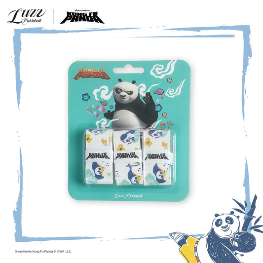 Luzz x Kung Fu Panda Professional Pickleball Grip Tape 3-Piece Set - Luzz Pickleball / ラズ × カンフー・パンダ プロフェッショナル ピックルボール グリップ テープ 3個入 - ラズピックルボール