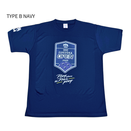 オフィシャルTシャツ（PPA TOUR ASIA Sansan FUKUOKA OPEN 2025）