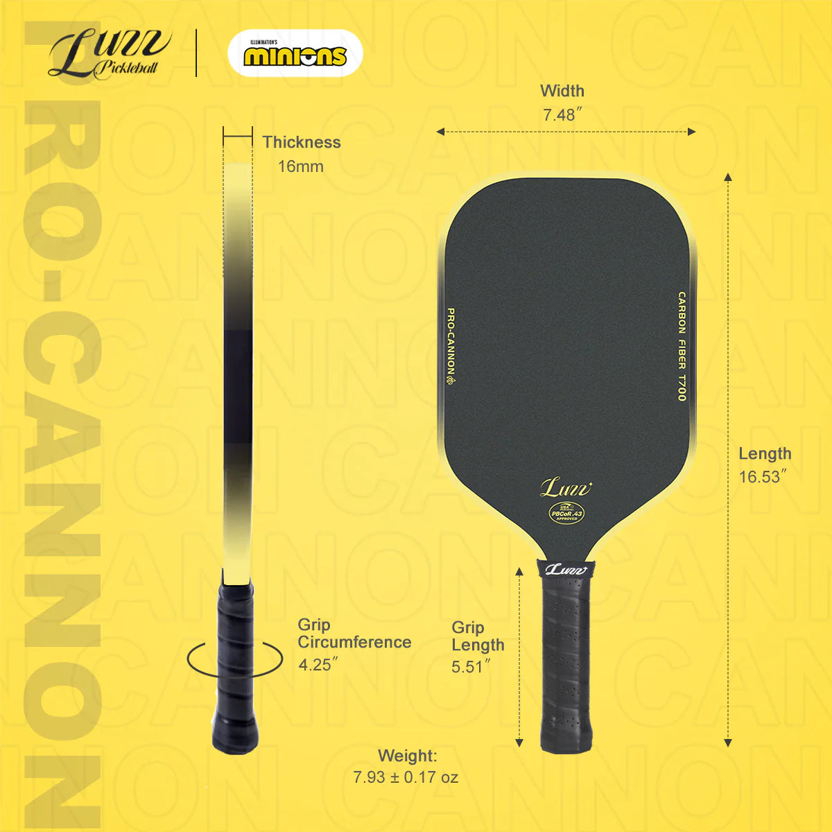 ピックルボールワン公式ショップ Minions Cannon - Luzz Pickleball
