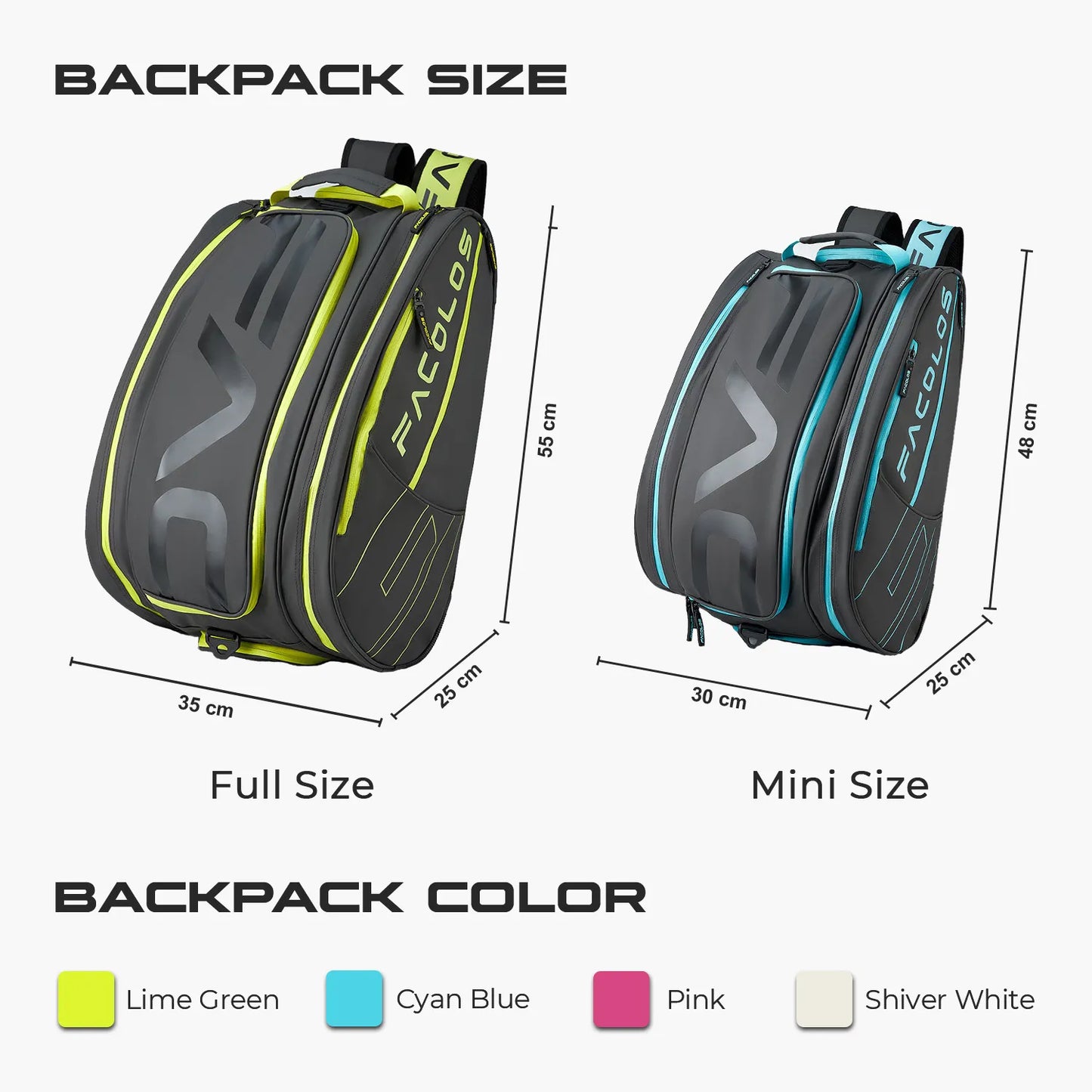 FACOLOS - Pickleball Facolos Elite Mini Backpack / ファコロス - ピックルボール エリートミニバックパック