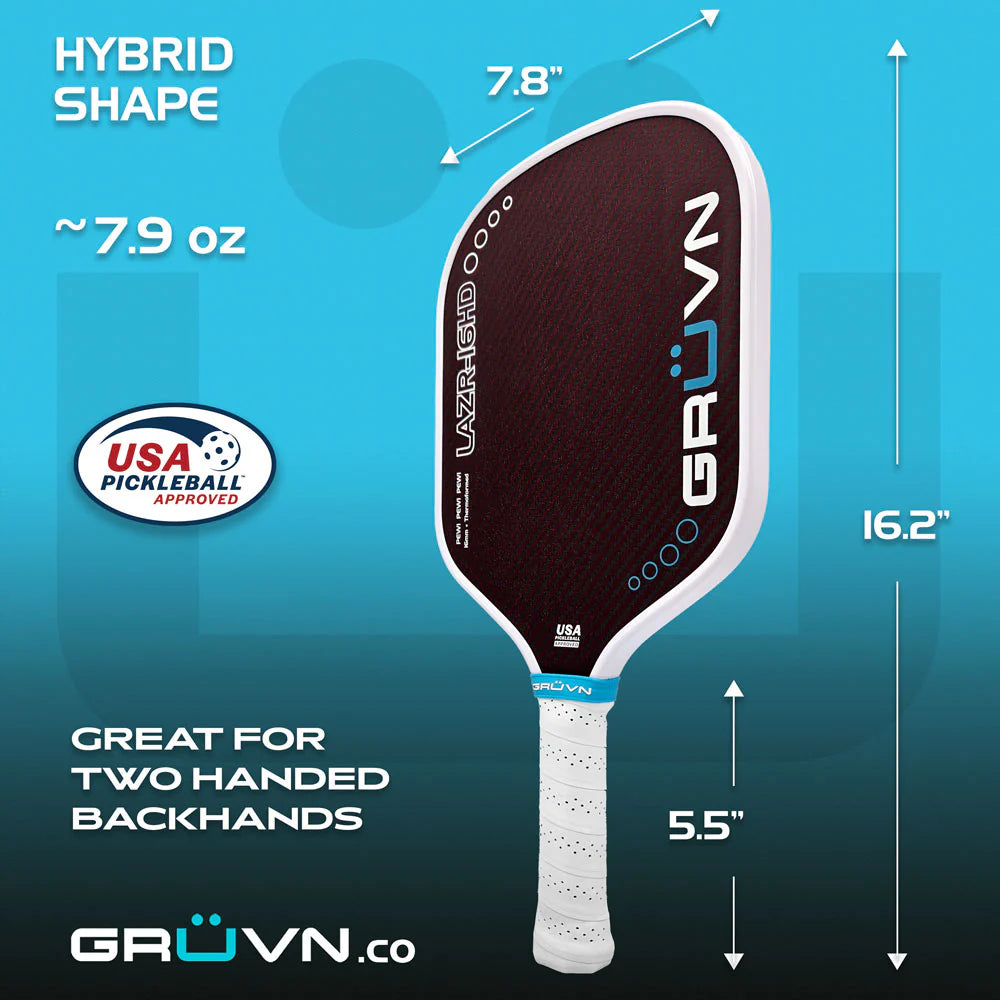 GRUVN - LAZR-16HD Pickleball Paddle / グルーヴン - レーザー16HD ピックルボールパドル