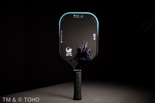 GODZILLA CYCLONE 正面から迫るゴジラを配した面の全体 TM & © TOHO