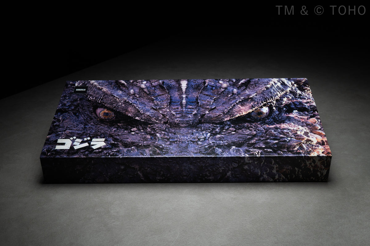 GODZILLA CYCLONE 専用ボックスの外観 TM & © TOHO