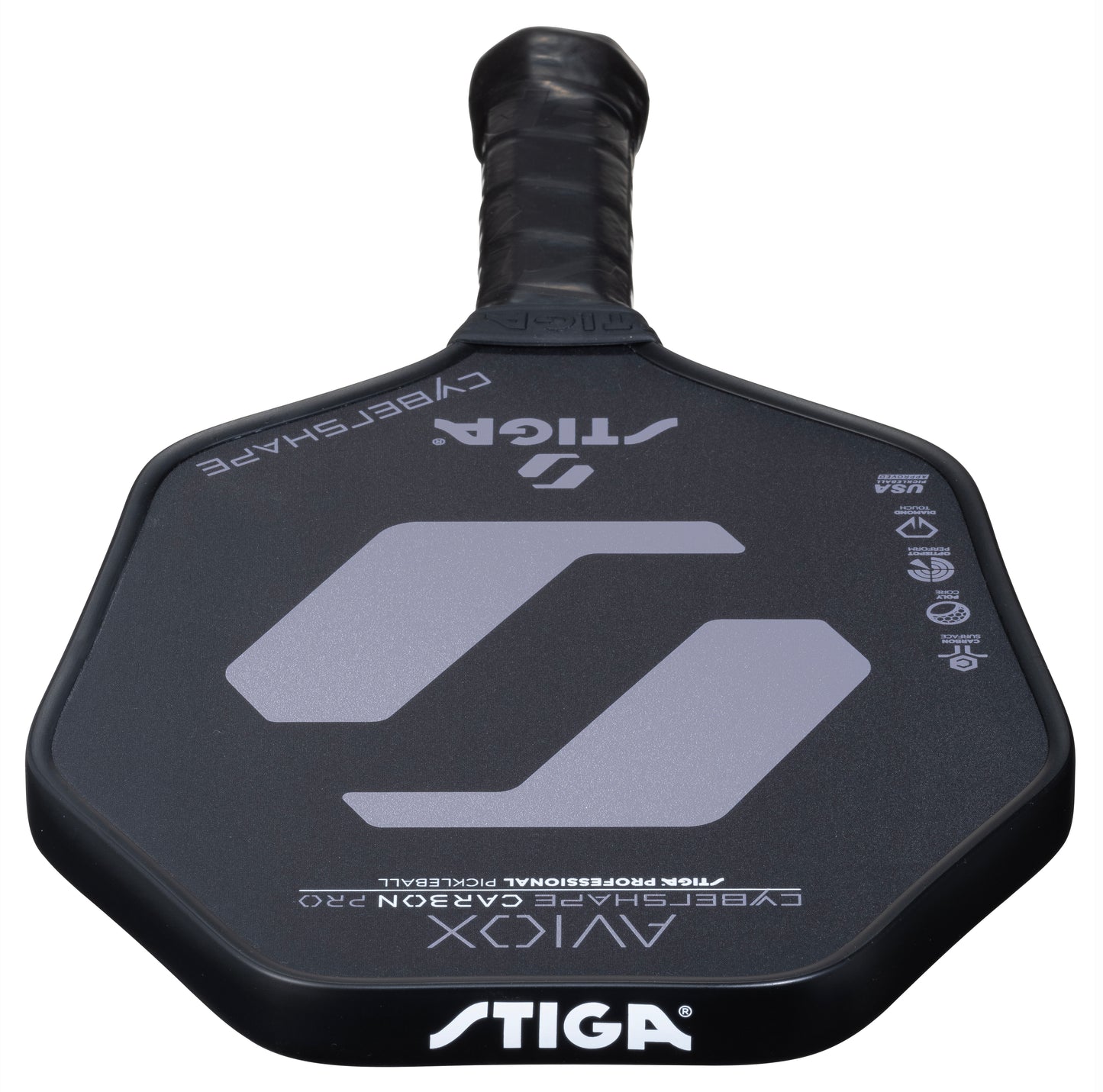 Pickleball Paddle Aviox Cybershape Carbon/アビオックス　サイバーシェイプ　カーボン