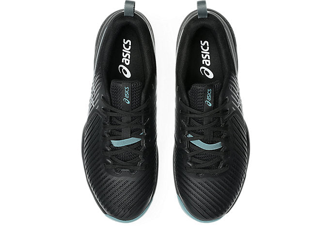ASICS PRESTIGE NEO Black/Steel Grey 上面