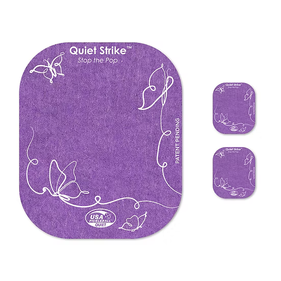 Pickleball Paddle Pads Square - Quiet Strike / ピックルボールパドルパッド スクエア - クワイエットストライク