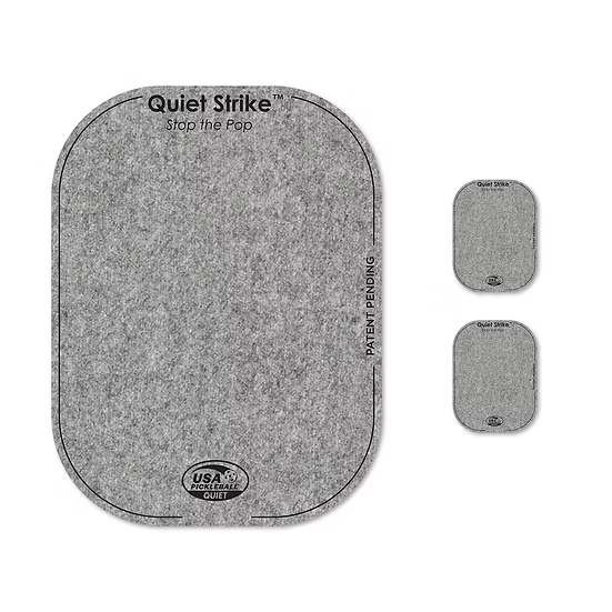 Pickleball Paddle Pads Rectangle - Quiet Strike / ピックルボールパドルパッド レクタングル - クワイエットストライク