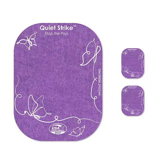 Pickleball Paddle Pads Rectangle - Quiet Strike / ピックルボールパドルパッド レクタングル - クワイエットストライク