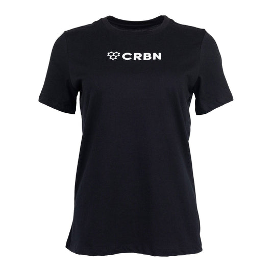 Center Chest Logo Women's Relaxed Jersey Tee - CRBN / センターチェストロゴ ウィメンズ リラックスジャージーティー - カーボン