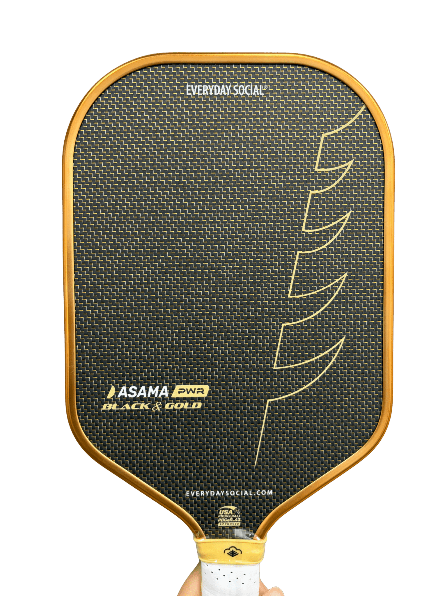 ピックルボールワン公式ショップ ASAMA BLACK & GOLD PWR Foam Core ピックルボールワン公式ショップ ASAMA BLACK & GOLD PWR Foam Core