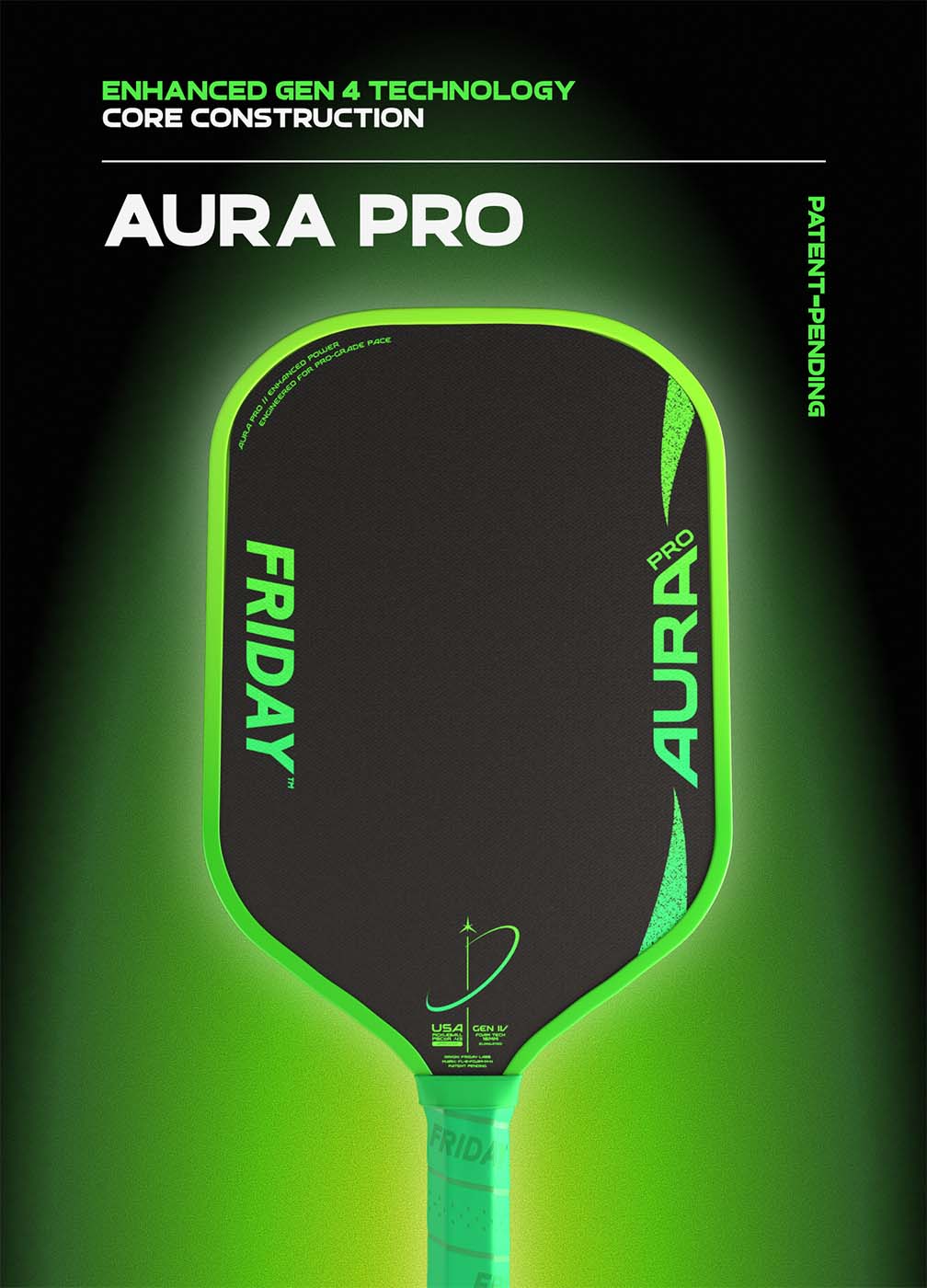 ピックルボールワン公式ショップ Aura Pro Elongated - Friday