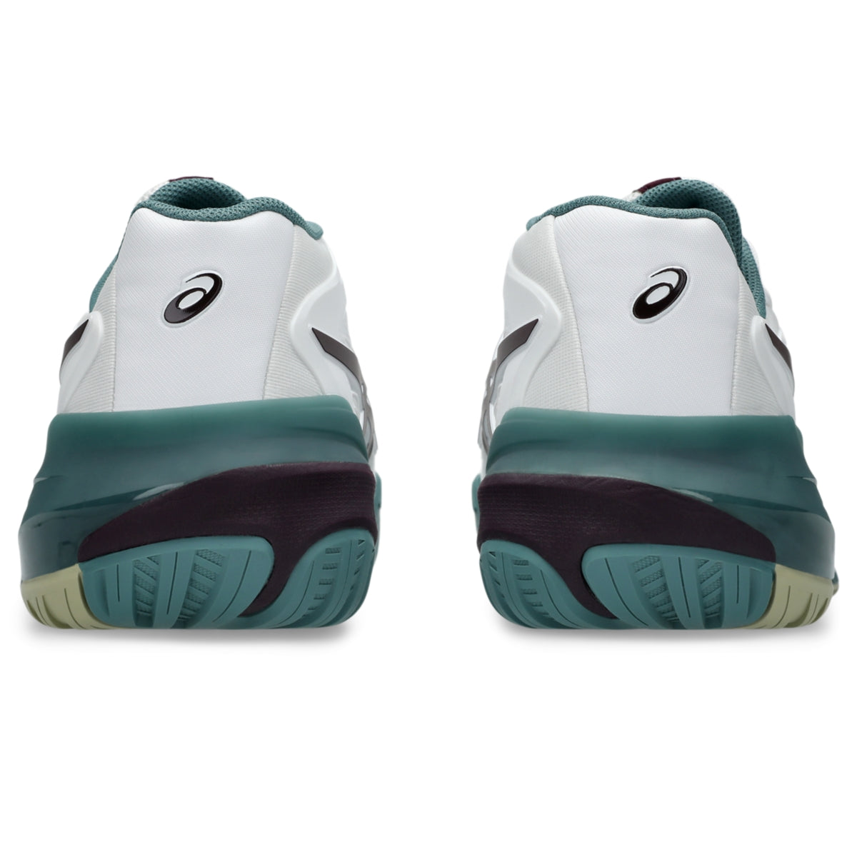 GEL-RESOLUTION X White/Dark Aubergine 背面