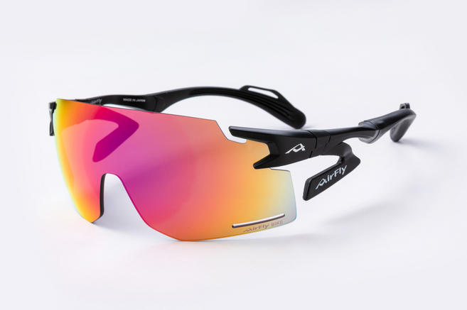 AirFly - AF-301 C-3BK (black frame / gray photochromic lenses) / エアフライ - AF-301 C-3BK（ブラックフレーム／調光グレーレンズ）