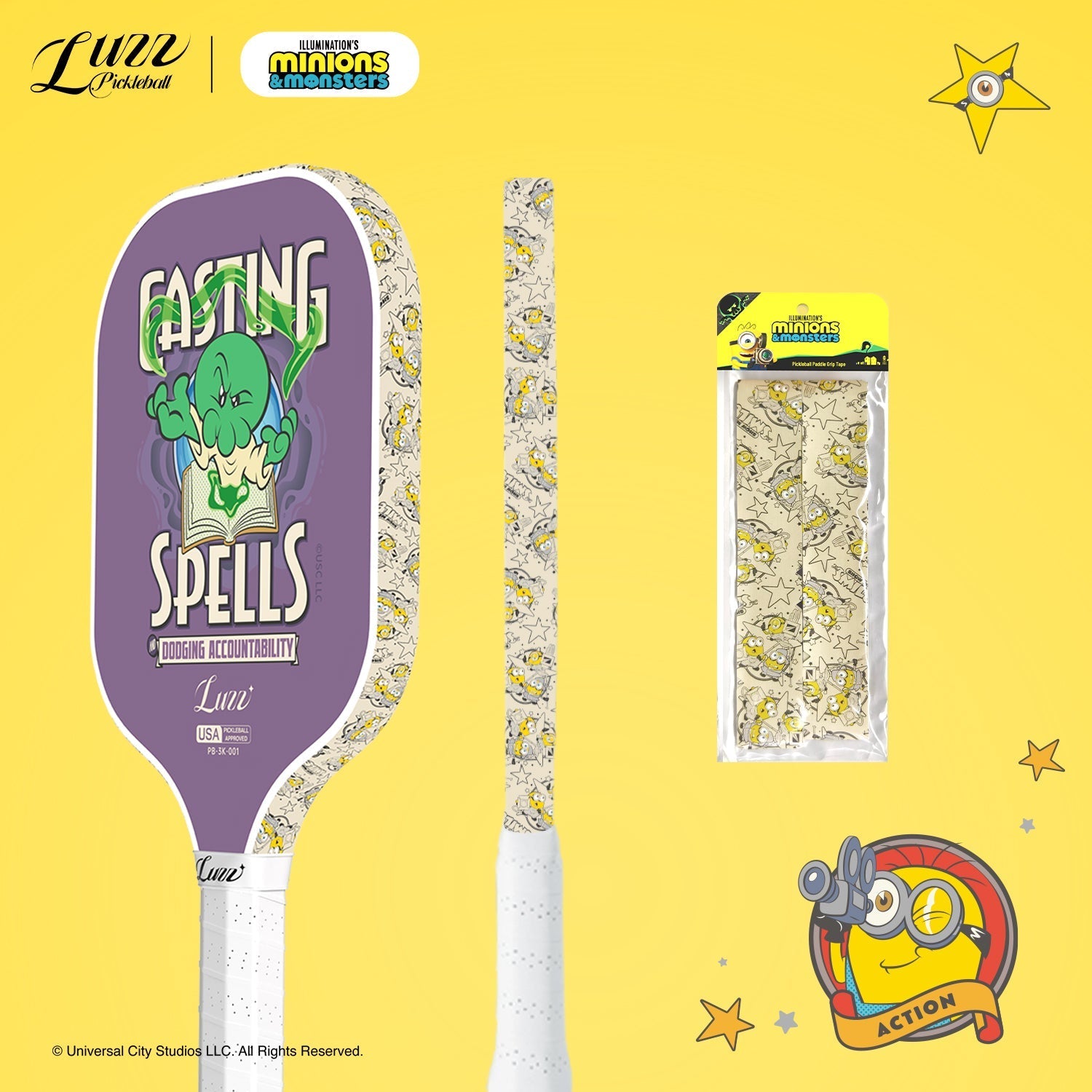 Paddle Edge Protection Tape - luzz x Minions Co-Branded - Luzz
