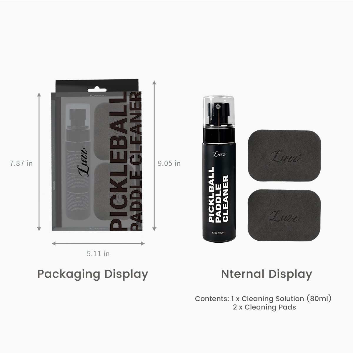 Pickleball Paddle Cleaner - Luzz Pickleball / ピックルボールパドル