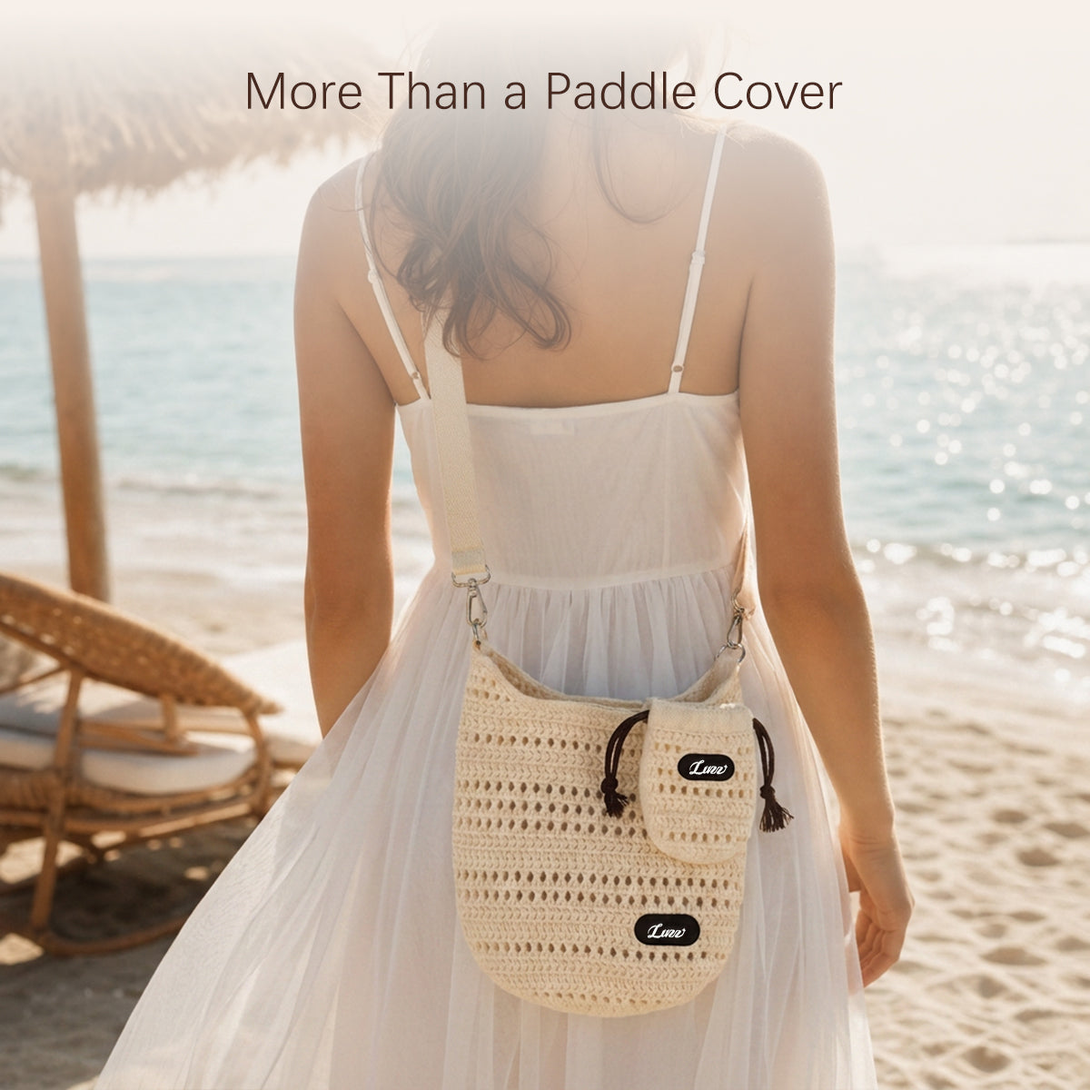 Casual Woven Pickleball Paddle Cover - Luzz Pickleball / カジュアルウーヴン ピックルボールパドルカバー - ラズピックルボール 商品画像 6