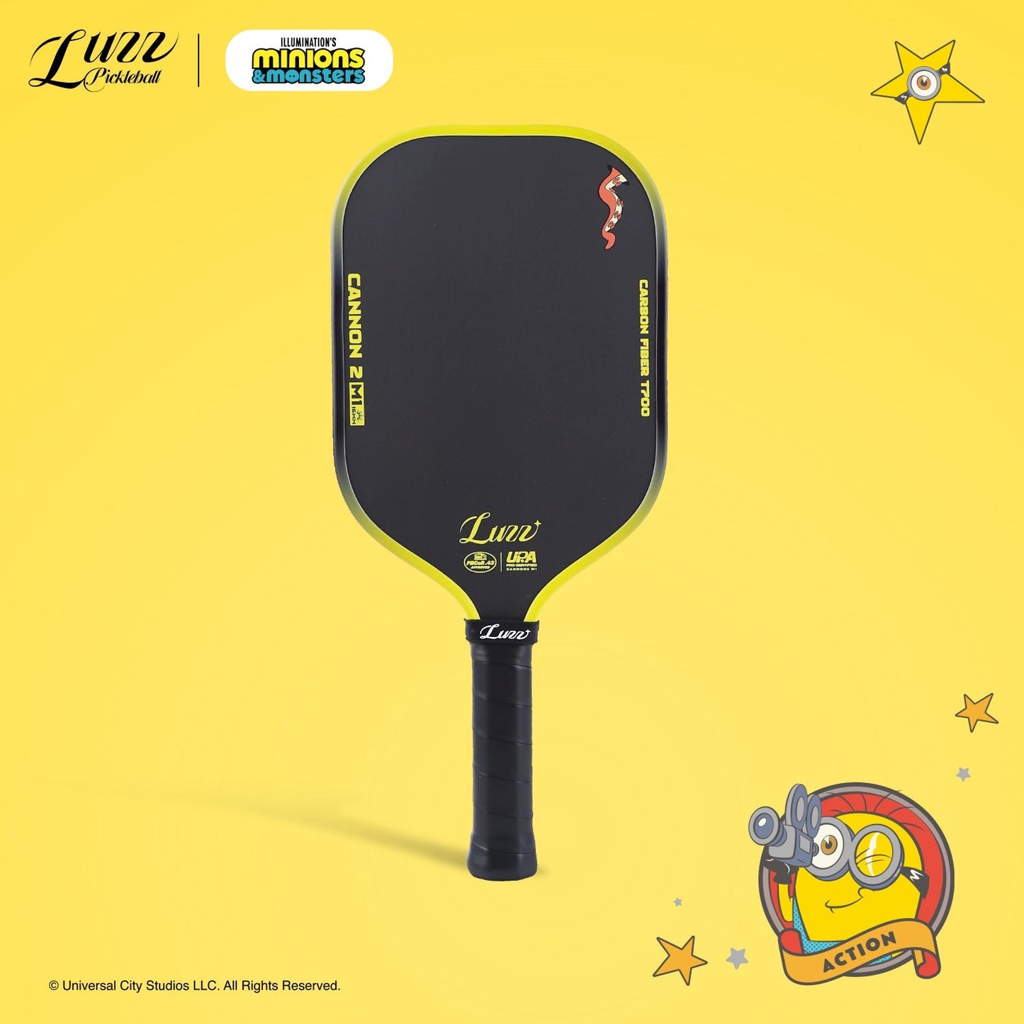 Minions Cannon2 M1 Paddle - Luzz Pickleball / ミニオンズキャノン2 - ラズピックルボール 商品画像 2