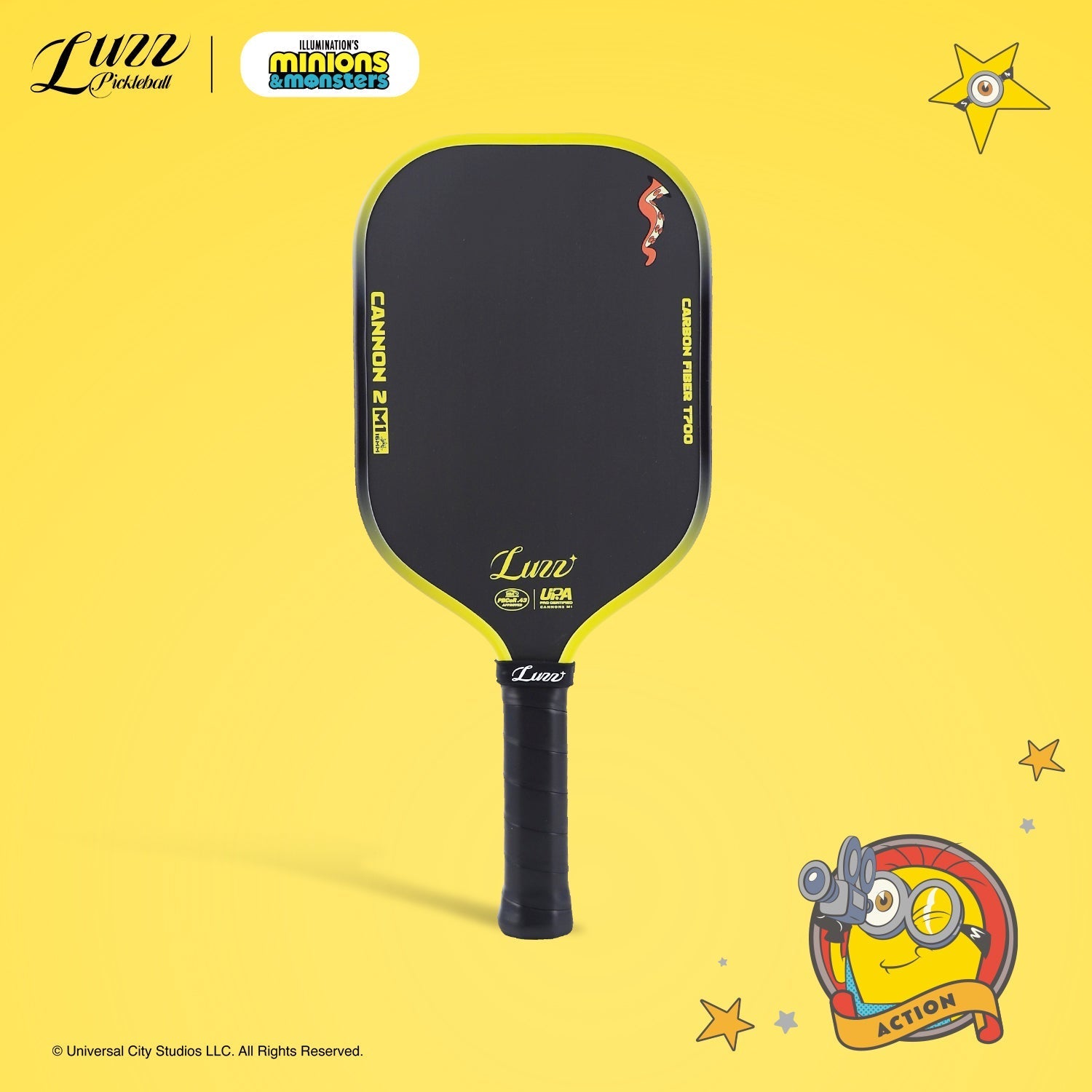 Minions Cannon2 M1 Paddle - Luzz Pickleball / ミニオンズキャノン2 - ラズピックルボール 商品画像 2