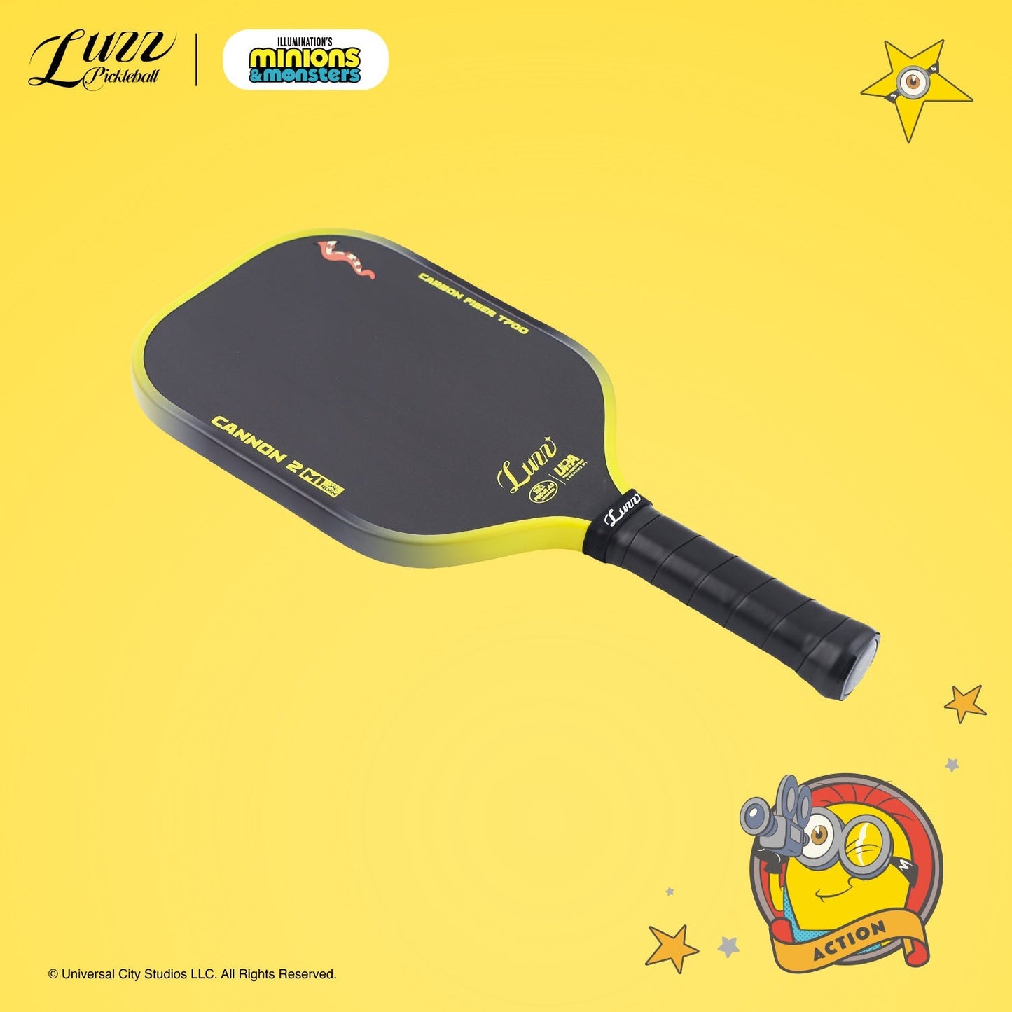 Minions Cannon2 M1 Paddle - Luzz Pickleball / ミニオンズキャノン2 - ラズピックルボール 商品画像 3