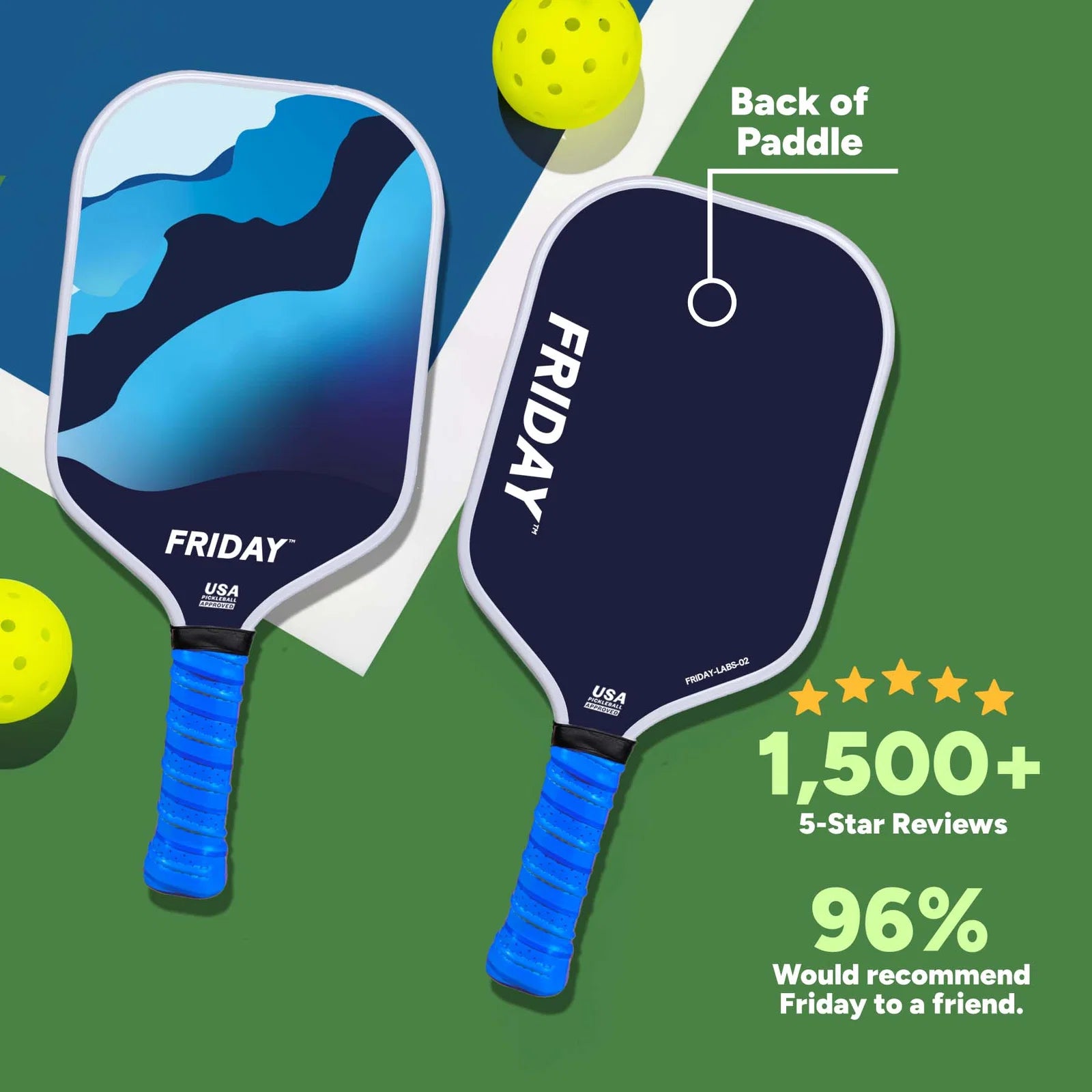 ピックルボールワン公式ショップ Friday - Original Paddle