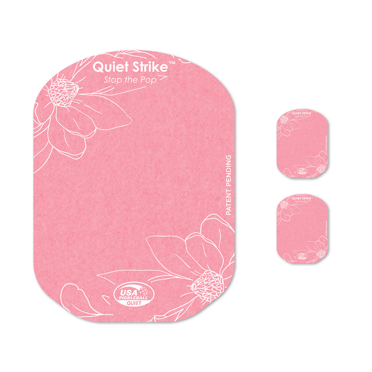 Pickleball Paddle Pads Rounded top - Quiet Strike / ピックルボールパドルパッド ラウンドトップ - クワイエットストライク